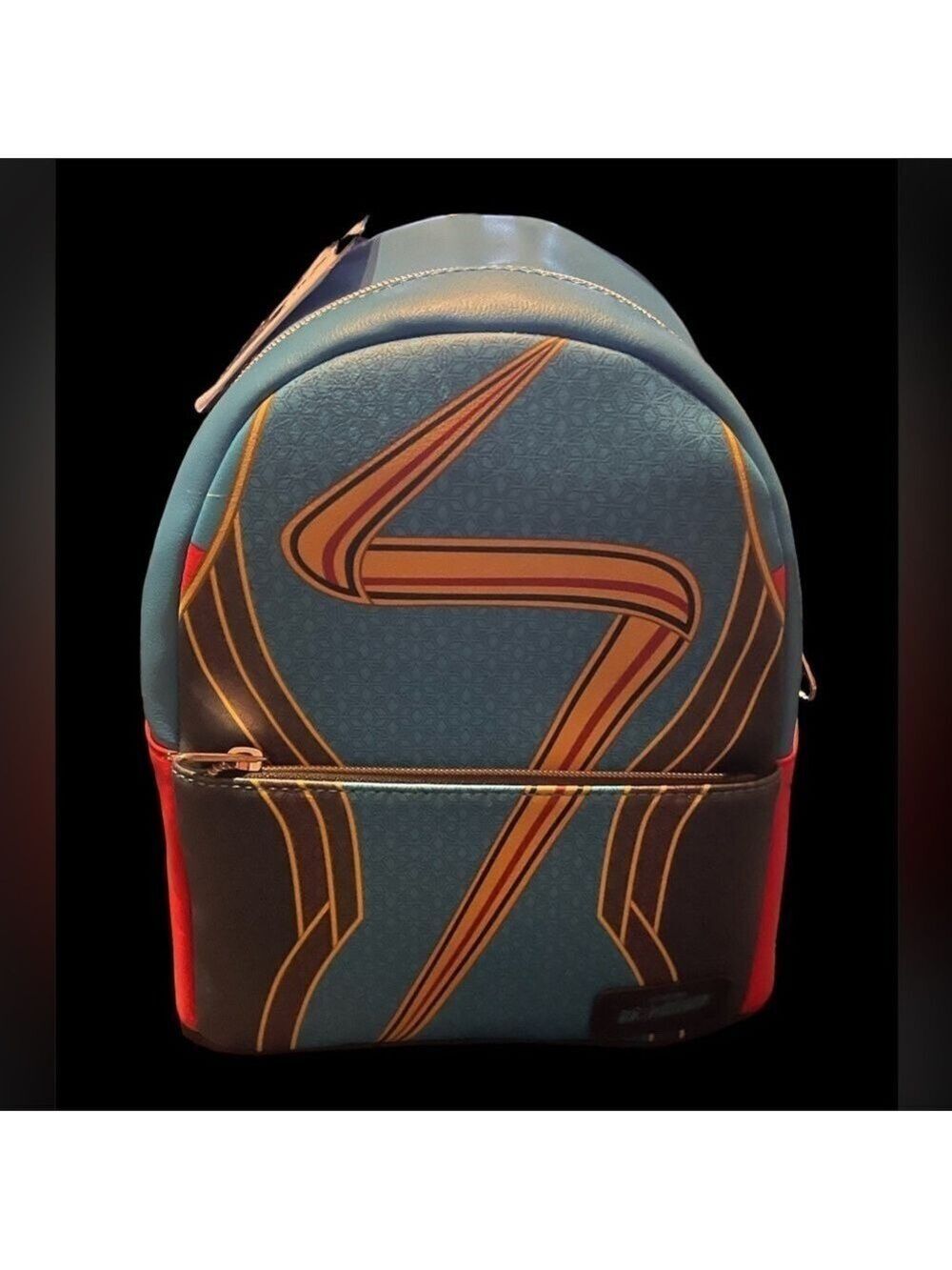Disney Ms Marvel Cosplay Blue Red Mini Backpack NWT